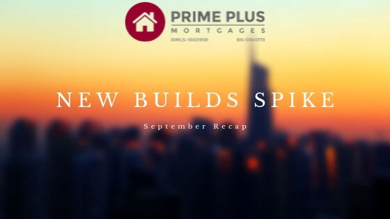 New Buils Spike real estate news