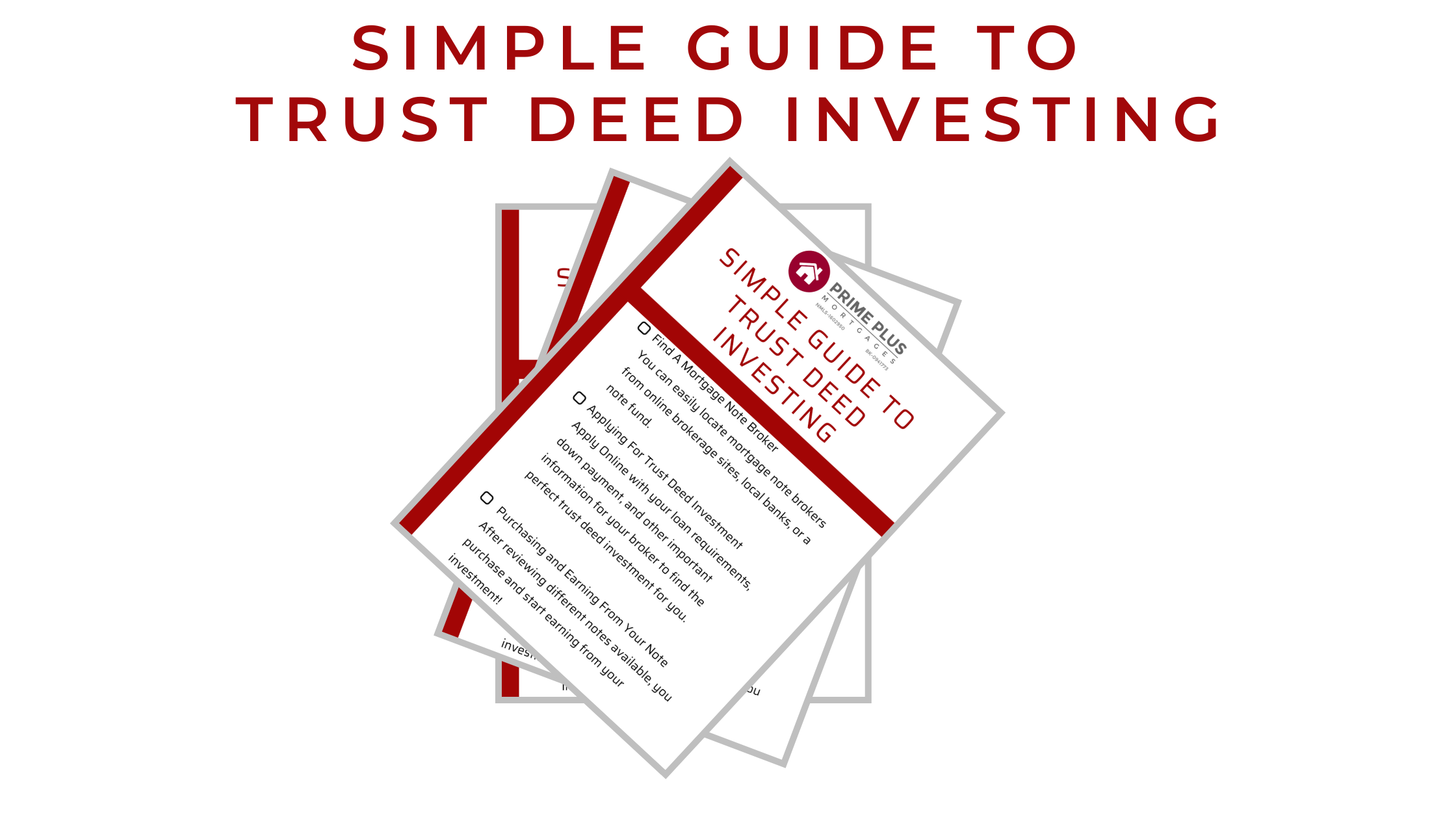 Simple Guide To Trust Deed Investing