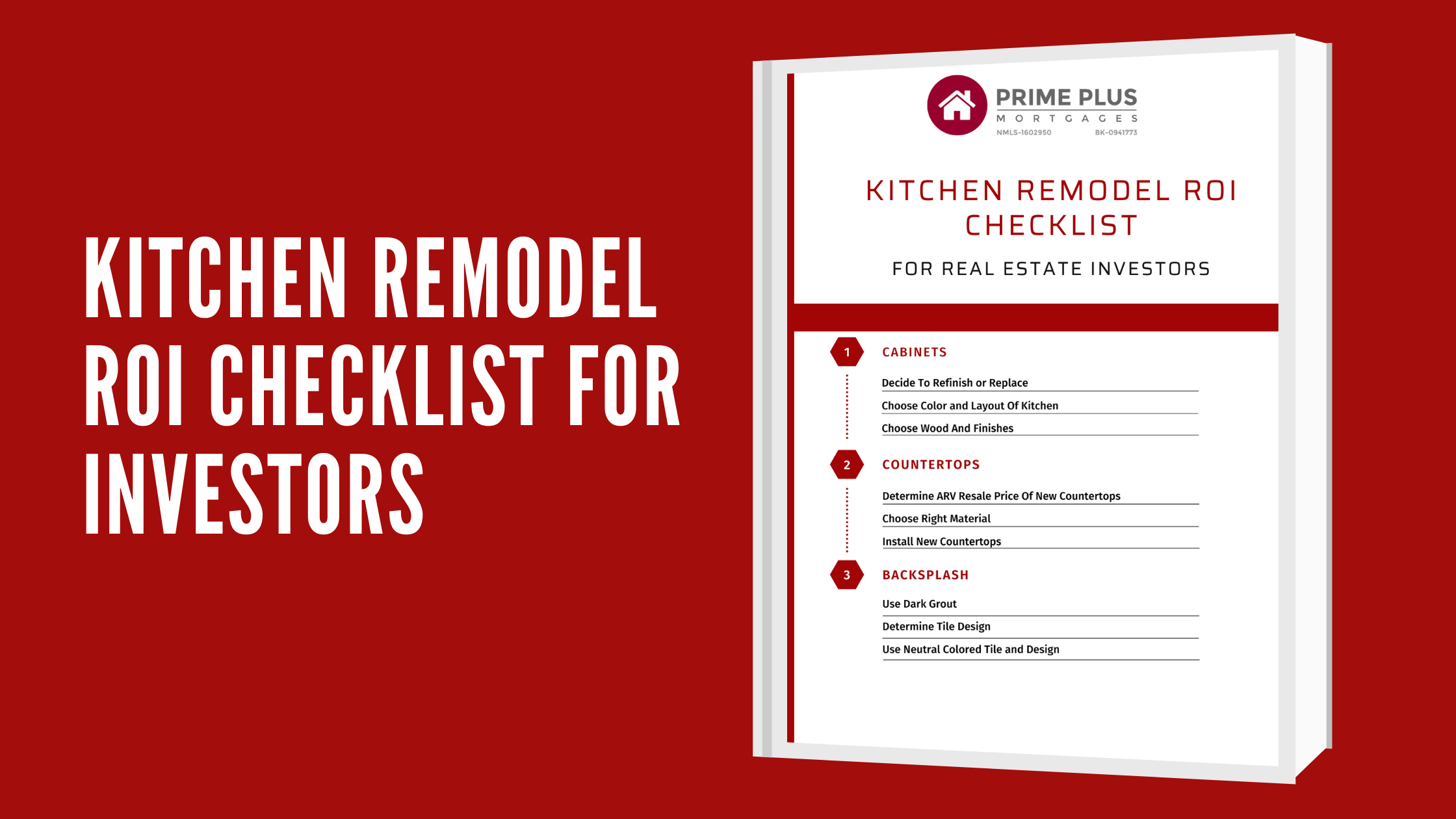 Kitchen Remodel ROI Checklist For Investors