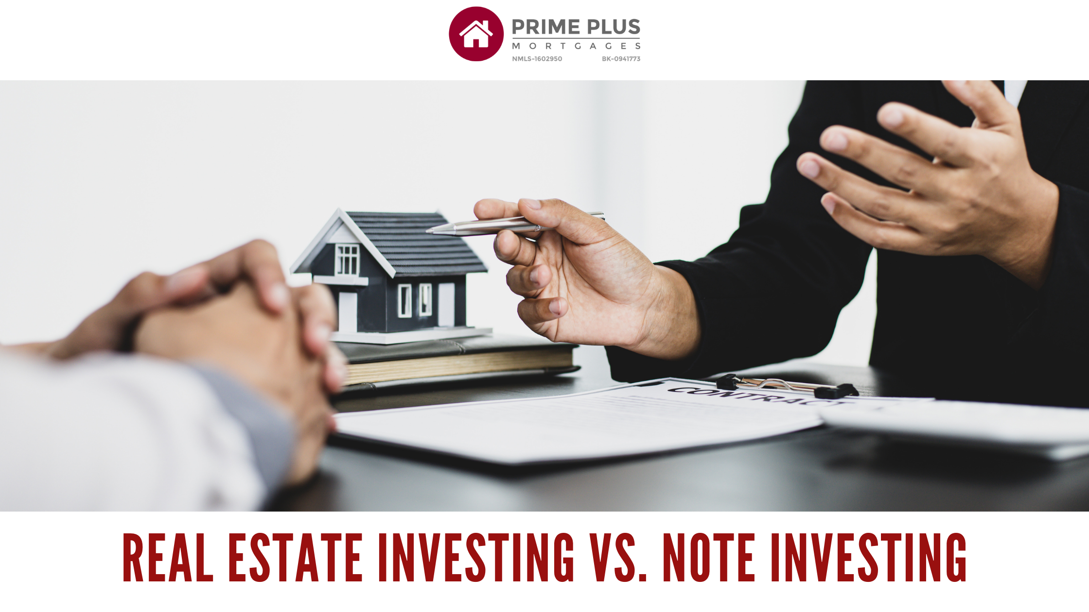 Real Estate Investing Vs. Note Investing