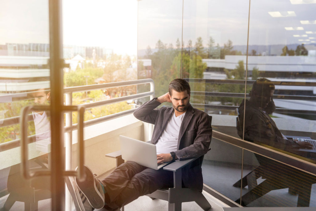 Man looking upset over makingBad Investments